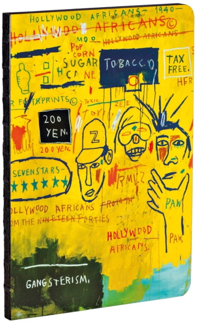 Hollywood Africans by Jean-Michel Basquiat A5 Notebook-9781623258481