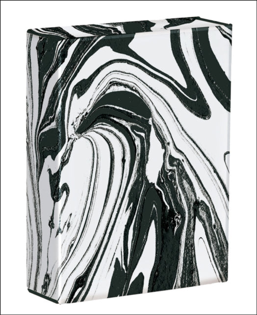 Black and White Marble : Playing Cards-9781623258719