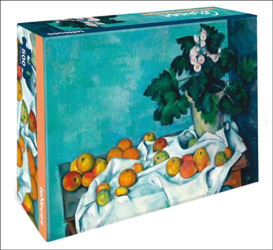 Still Life with Apples by Cezanne 500-Piece Puzzle-9781623258917