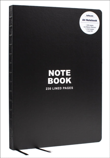 Black A4 Notebook-9781623259457