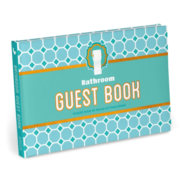 Knock Knock Bathroom Guestbook (Second Edition)-9781683493907