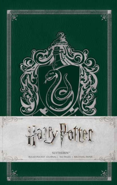 Harry Potter: Slytherin Ruled Pocket Journal-9781683830320