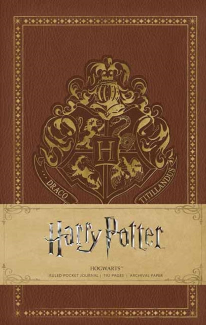 Harry Potter: Hogwarts Ruled Pocket Journal-9781683830351