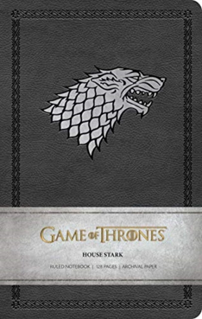 Game of Thrones: House Stark Ruled Notebook-9781683836650