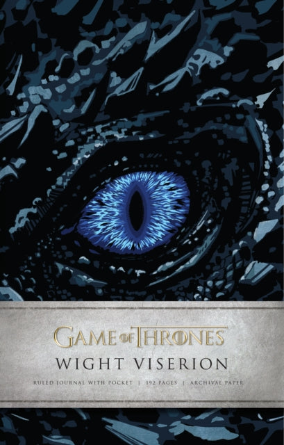 Game of Thrones: Ice Dragon Hardcover Ruled Journal-9781683836773