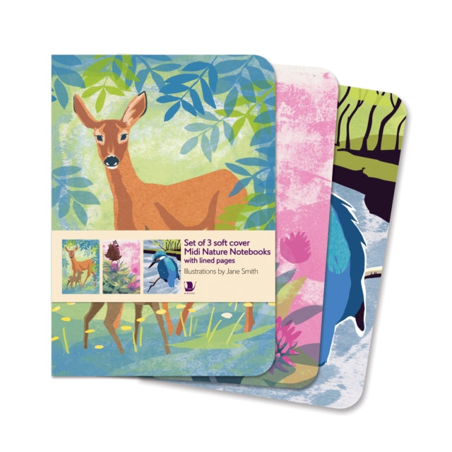 Nature Notebooks Midi Set : Set of 3-9781780279169