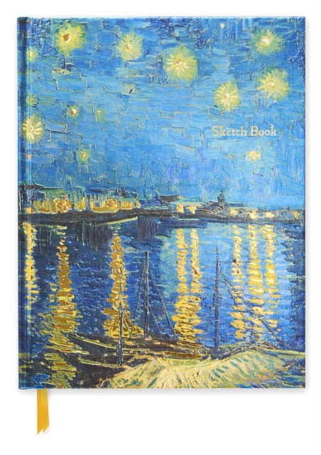 Vincent van Gogh: Starry Night over the Rhone (Blank Sketch Book)-9781783613656