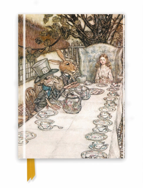 Rackham: Alice In Wonderland Tea Party (Foiled Journal)-9781786640994