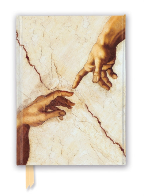 Michelangelo: Creation Hands (Foiled Journal)-9781786641144