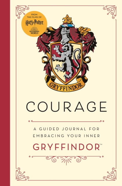 Harry Potter Gryffindor Guided Journal : Courage : The perfect gift for Harry Potter fans-9781787419568