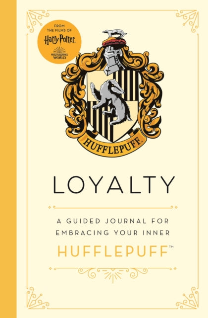 Harry Potter Hufflepuff Guided Journal : Loyalty : The perfect gift for Harry Potter fans-9781787419582