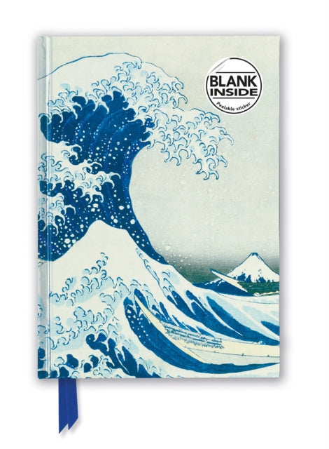 Hokusai: The Great Wave (Foiled Blank Journal)-9781787558496