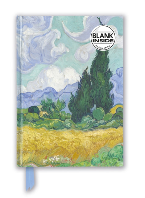 Vincent van Gogh: Wheat Field with Cypresses (Foiled Blank Journal)-9781787558533