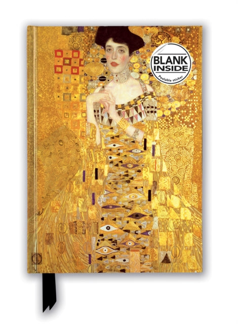 Gustav Klimt: Adele Bloch Bauer I (Foiled Blank Journal)-9781787558625