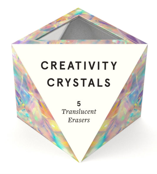 Creativity Crystals : 5 Translucent Erasers-9781797208343