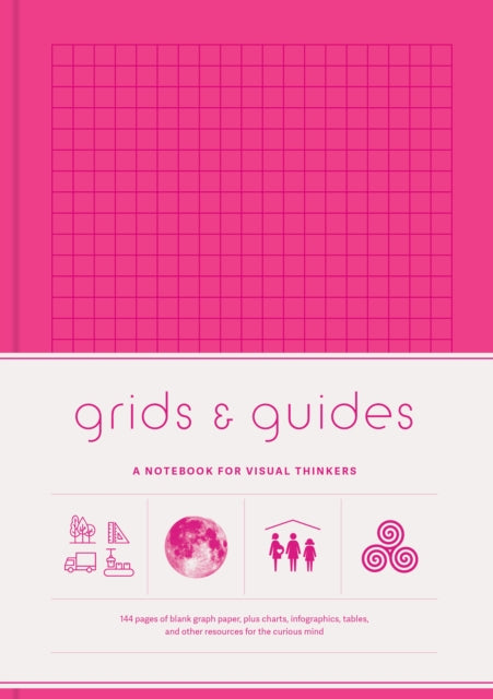 Grids & Guides (Pink) : A Notebook for Visual Thinkers-9781797232164