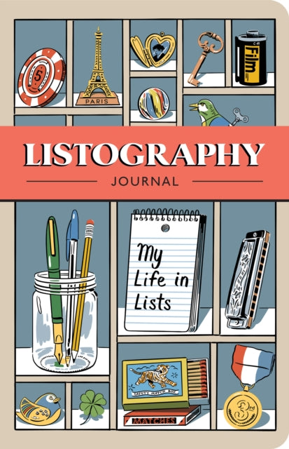 Listography Journal (Updated Edition) : My Life in Lists-9781797232843