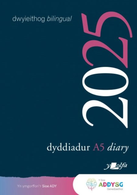 Dyddiadur Addysg A5 y Lolfa 2025 Diary-9781800995901