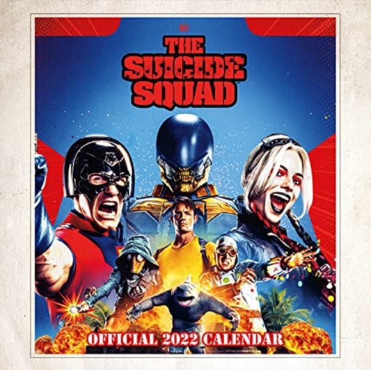 The Official Suicide Squad Square Calendar 2022-9781801223171