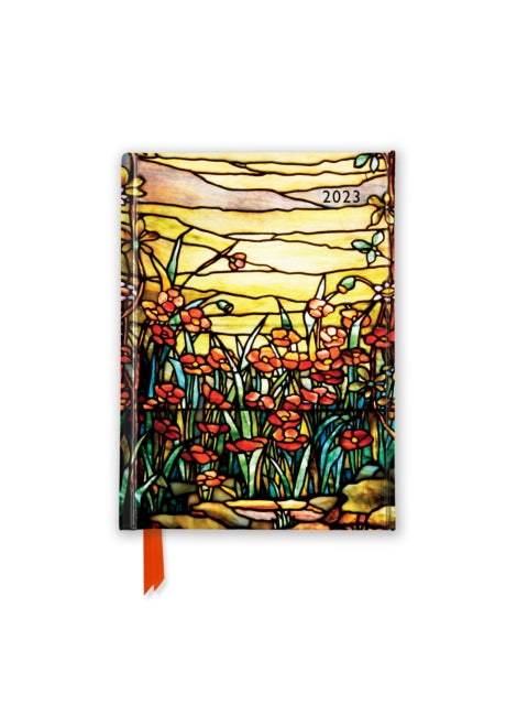 Louis Comfort Tiffany: Red Flowers & A Stream Pocket Diary 2023-9781804171400