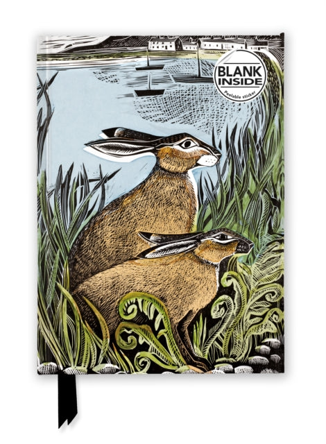 Angela Harding: Rathlin Hares (Foiled Blank Journal)-9781804172056