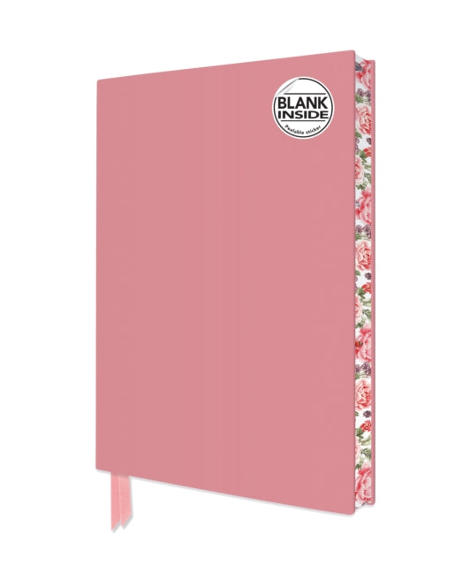 Baby Pink Blank Artisan Notebook (Flame Tree Journals)-9781804172827