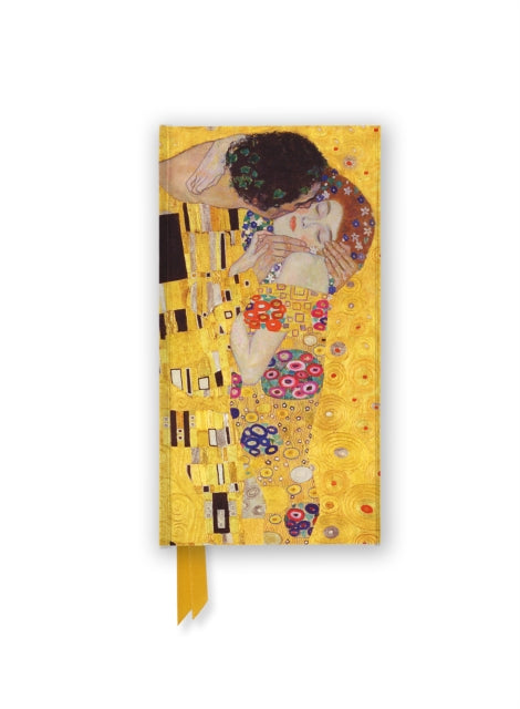 Gustav Klimt: The Kiss (Foiled Slimline Journal)-9781804173220