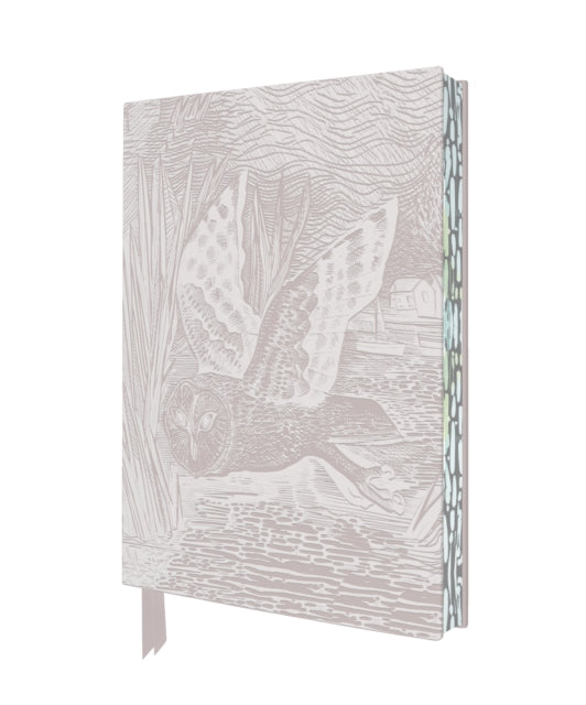 Angela Harding: Marsh Owl Artisan Art Notebook (Flame Tree Journals)-9781804175255