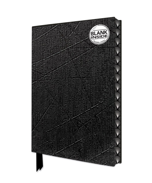 Ebony Blank Artisan Notebook (Flame Tree Journals)-9781804176986