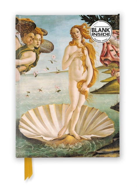 Sandro Botticelli: The Birth of Venus (Foiled Blank Journal)-9781804177143