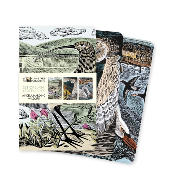 Angela Harding: Wildlife Set of 3 Mini Notebooks-9781804177501