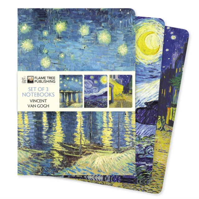 Vincent van Gogh Set of 3 Standard Notebooks-9781804178386