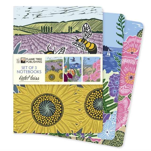 Kate Heiss Set of 3 Standard Notebooks-9781804178409