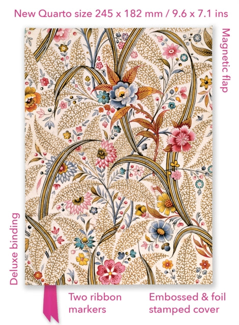 William Kilburn: Marble End Paper (Foiled Quarto Journal)-9781804178737