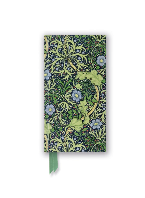 William Morris: Seaweed (Foiled Slimline Journal)-9781804179154