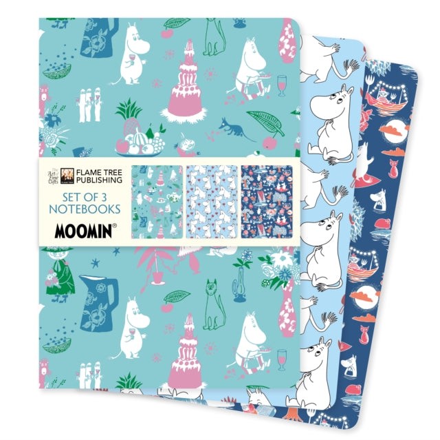 Moomin Classics Set of 3 Standard Notebooks-9781804179239