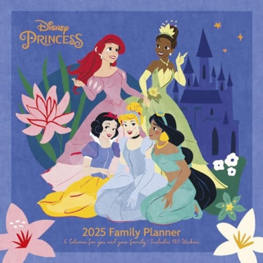 Disney Princess (Princess Stories) 2025 Family Planner Calendar-9781804231456