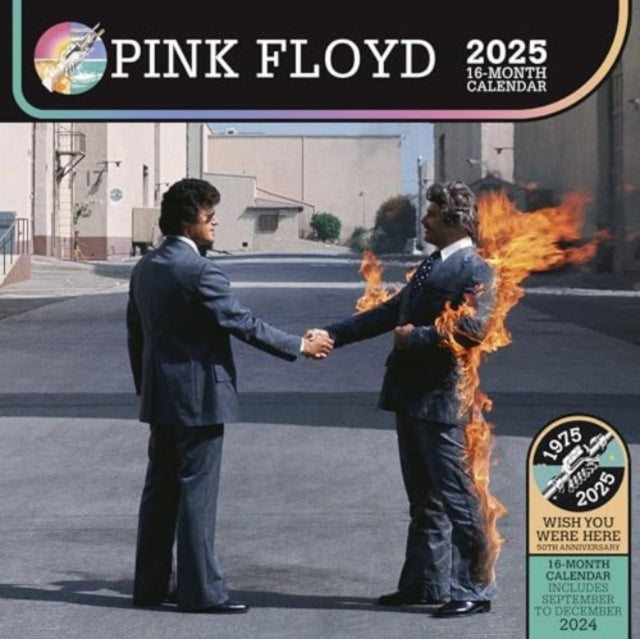 Pink Floyd 2025 Square Calendar-9781804231579