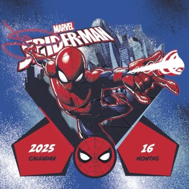 Spider-Man 2025 Square Calendar-9781804231593