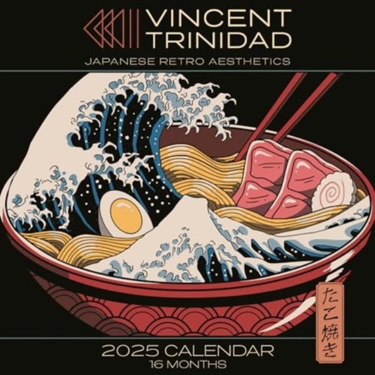 Vincent Trinidad 2025 Square Calendar-9781804231623