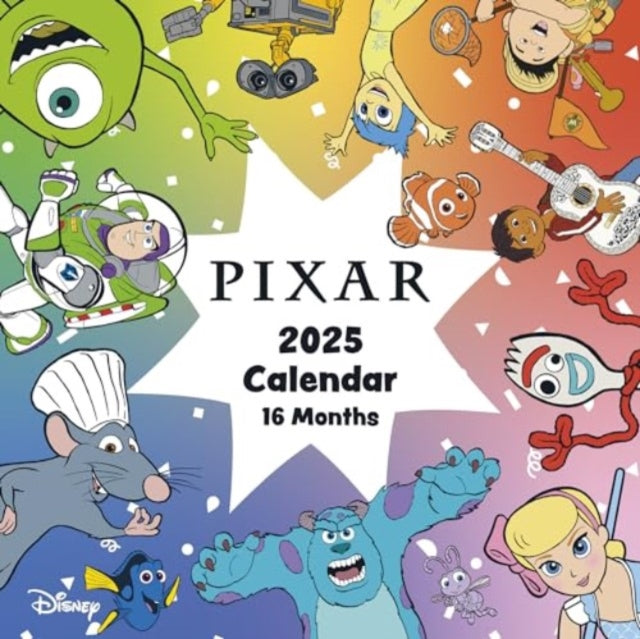 Disney Pixar (Collection) 2025 Square Calendar-9781804231685