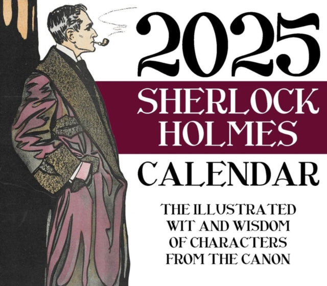 2025 Sherlock Holmes Page A Day Calendar-9781804245262