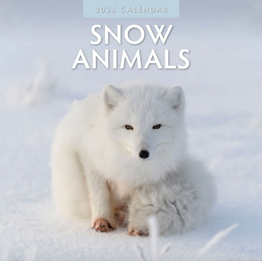 Snow Animals 2025 Square Wall Calendar-9781804424117