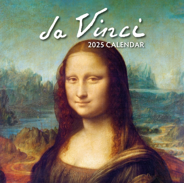 Da Vinci 2025 Square Wall Calendar-9781804425480