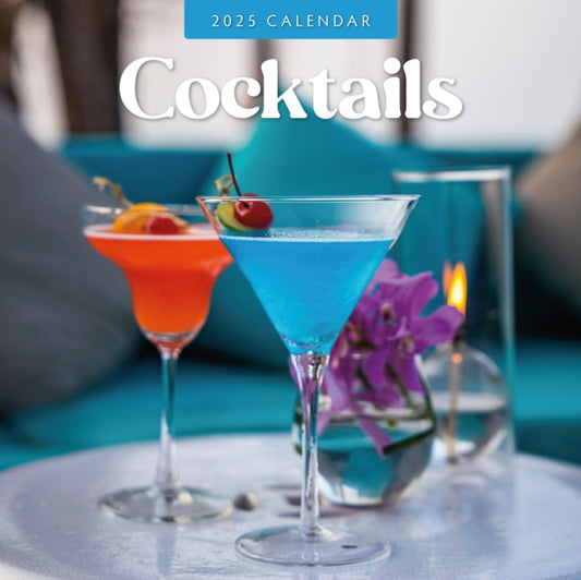 Cocktails 2025 Square Wall Calendar-9781804425749