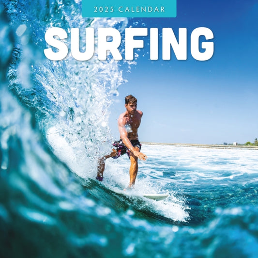 Surfing 2025 Square Wall Calendar-9781804425978