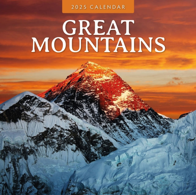 Great Mountains 2025 Square Wall Calendar-9781804426104