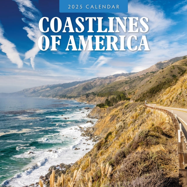 Coastlines of America 2025 Square Wall Calendar-9781804426241