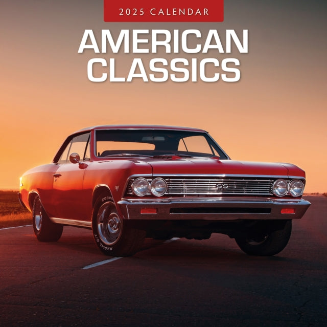 American Classics 2025 Square Wall Calendar-9781804426623