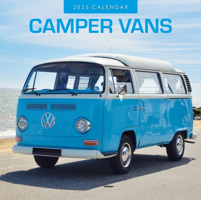 Camper Vans 2025 Square Wall Calendar-9781804426647